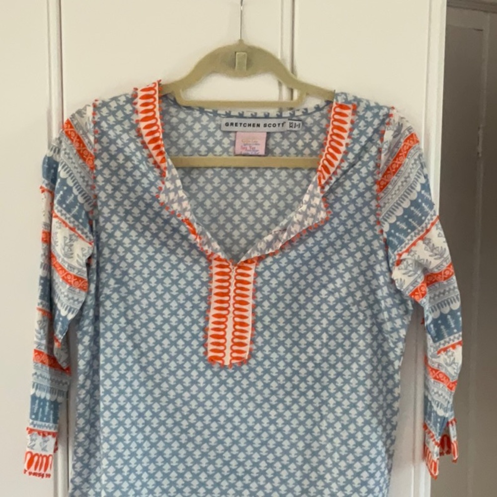 Brand new Gretchen Scott tunic. A true classic